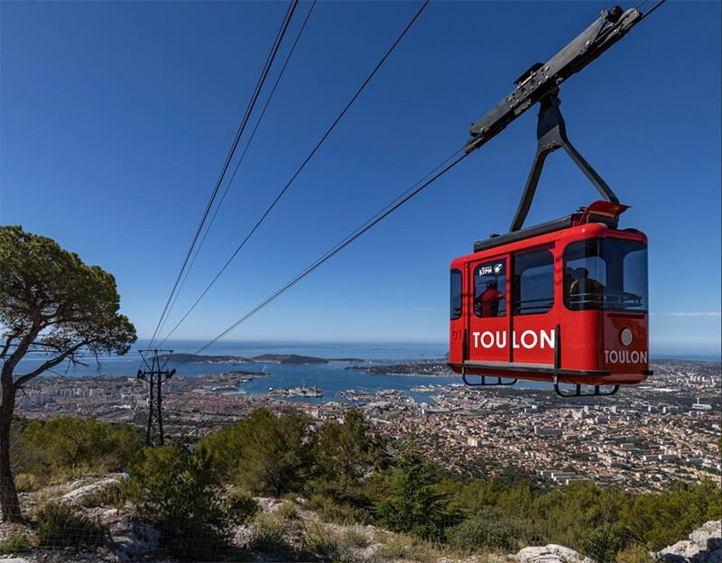 Superbe Logement Au Bord Des Plages Toulon Exterior foto